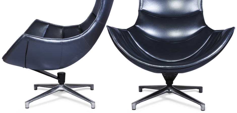 Кресло Shell blue Кресло Shell blue - Loft-Concept в Липецке