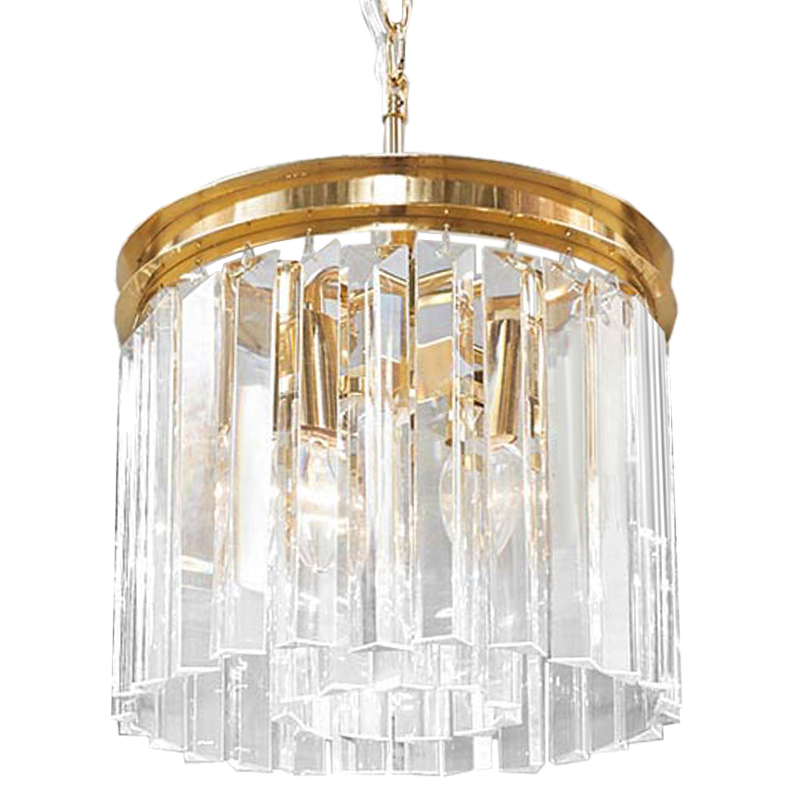 Люстра RH Odeon Chandelier Gold 30 Прозрачное Стекло Золотой Люстра RH Odeon Chandelier Gold 30 Прозрачное Стекло Золотой в Липецке | Loft Concept
