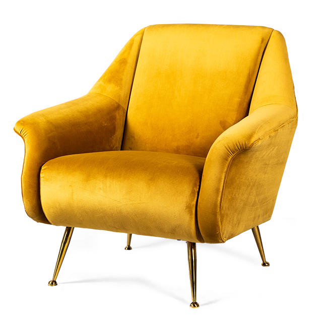 Кресло Camaro gold Золотой Кресло Camaro gold Золотой в Липецке | Loft Concept