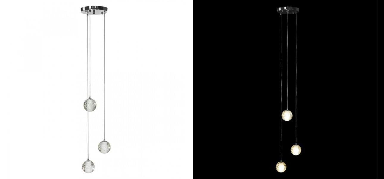 Каскадная Светодиодная Люстра Bocci 3 шара Led Crystal Glass - фото