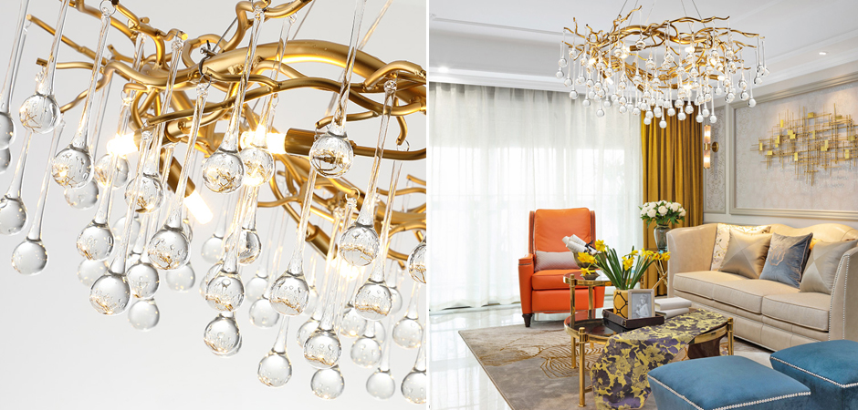 Люстра Droplet Chandelier 80 Люстра Droplet Chandelier 80 - Loft-Concept в Липецке