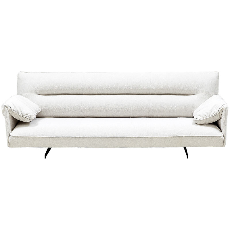Диван с подлокотниками-подушками Ortega Sofa Белый Белый Диван с подлокотниками-подушками Ortega Sofa Белый Белый в Липецке | Loft Concept