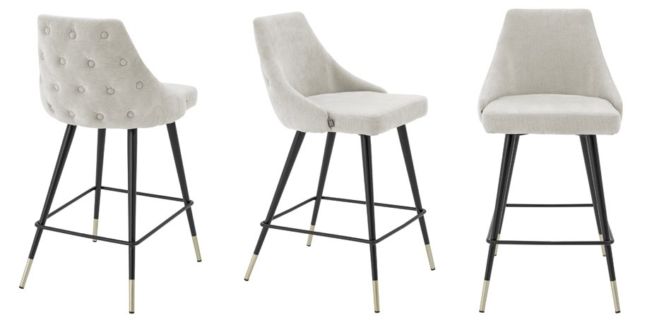Полубарный стул Eichholtz Counter Stool Cedro Sand Полубарный стул Eichholtz Counter Stool Cedro Sand - Loft-Concept в Липецке