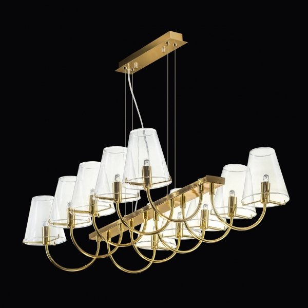 Люстра Imperial Chandelier 10 Глянцевое золото Люстра Imperial Chandelier 10 Глянцевое золото в Липецке | Loft Concept