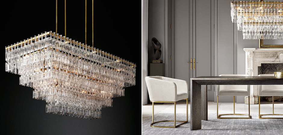Люстра Marignan Linear Chandelier Люстра Marignan Linear Chandelier - Loft-Concept в Липецке