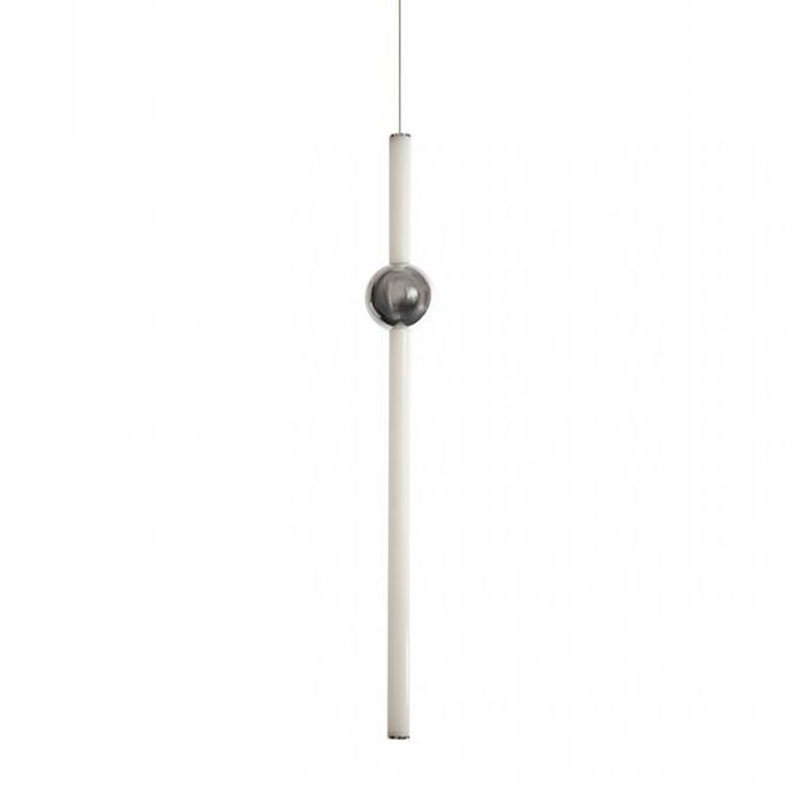 Светодиодный Подвесной светильник Lee Broom ORION GLOBE A 80 Хром Хром Белый Светодиодный Подвесной светильник Lee Broom ORION GLOBE A 80 Хром Хром Белый в Липецке | Loft Concept