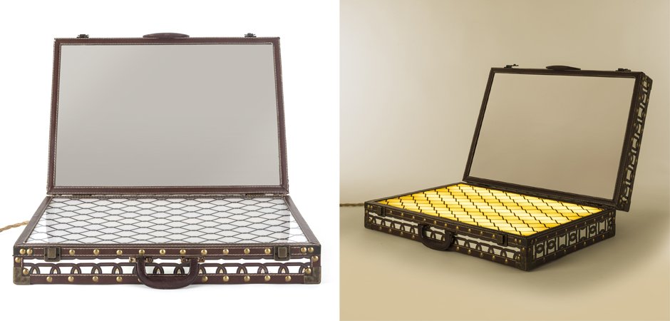 Сундук с подсветкой Lighting Trunk Suitcase Сундук с подсветкой Lighting Trunk Suitcase - Loft-Concept в Липецке