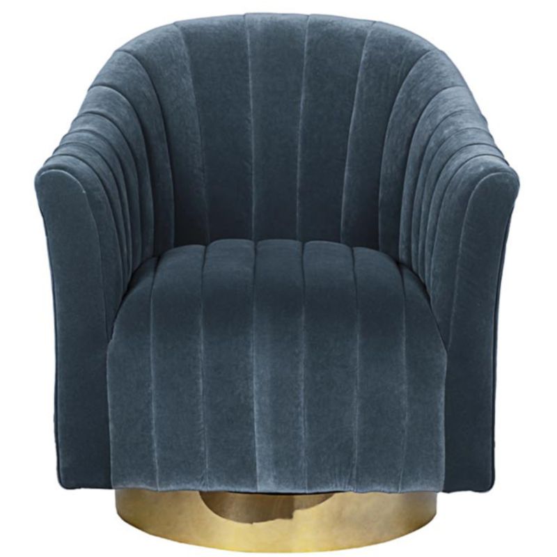Кресло Civic Space BLUE VELOUR Голубой Кресло Civic Space BLUE VELOUR Голубой в Липецке | Loft Concept