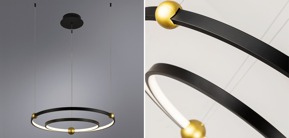 Подвесной светодиодный светильник Ring Horizontal Подвесной светодиодный светильник Ring Horizontal - Loft-Concept в Липецке