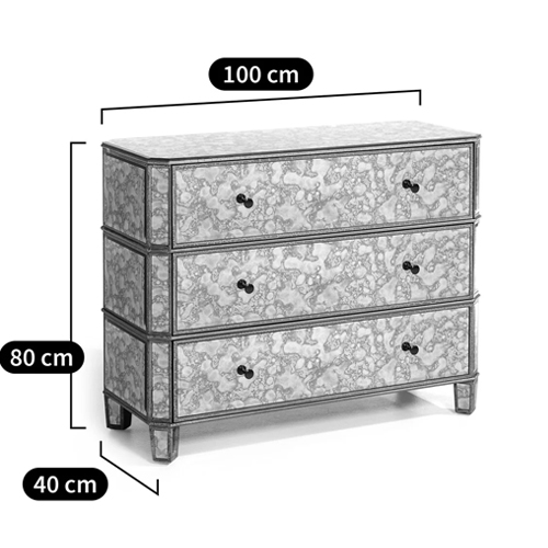 Комод зеркальный Glorious Chest of Drawers Комод зеркальный Glorious Chest of Drawers в Липецке