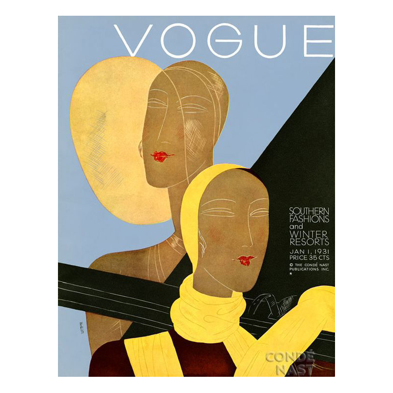 Постер Vogue Retro Мульти Постер Vogue Retro Мульти в Липецке | Loft Concept