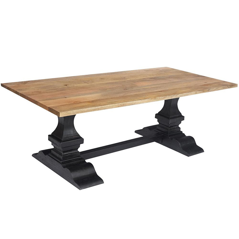 Стол Provence Sylvie Table Черный Древесина Стол Provence Sylvie Table Черный Древесина в Липецке | Loft Concept