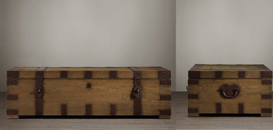 Сундук-журнальный стол Heirloom Coffee Chest Сундук-журнальный стол Heirloom Coffee Chest - Loft-Concept в Липецке