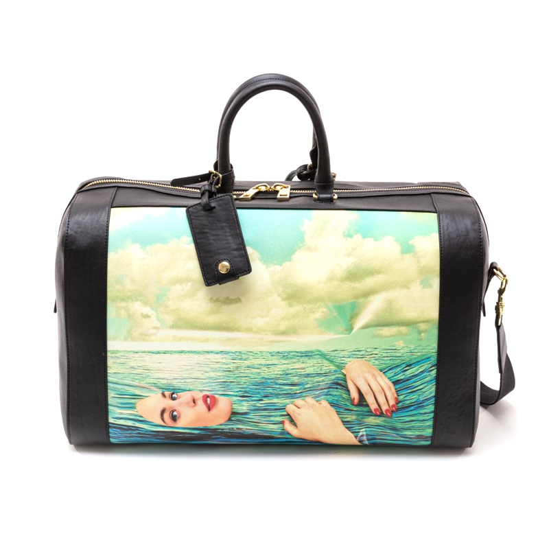 Сумка-дафл Seletti Seagirl Черный Голубой Сумка-дафл Seletti Seagirl Черный Голубой в Липецке | Loft Concept