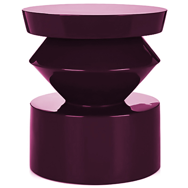 Приставной столик UMA SIDE TABLE Purple Пурпурный Приставной столик UMA SIDE TABLE Purple Пурпурный в Липецке | Loft Concept
