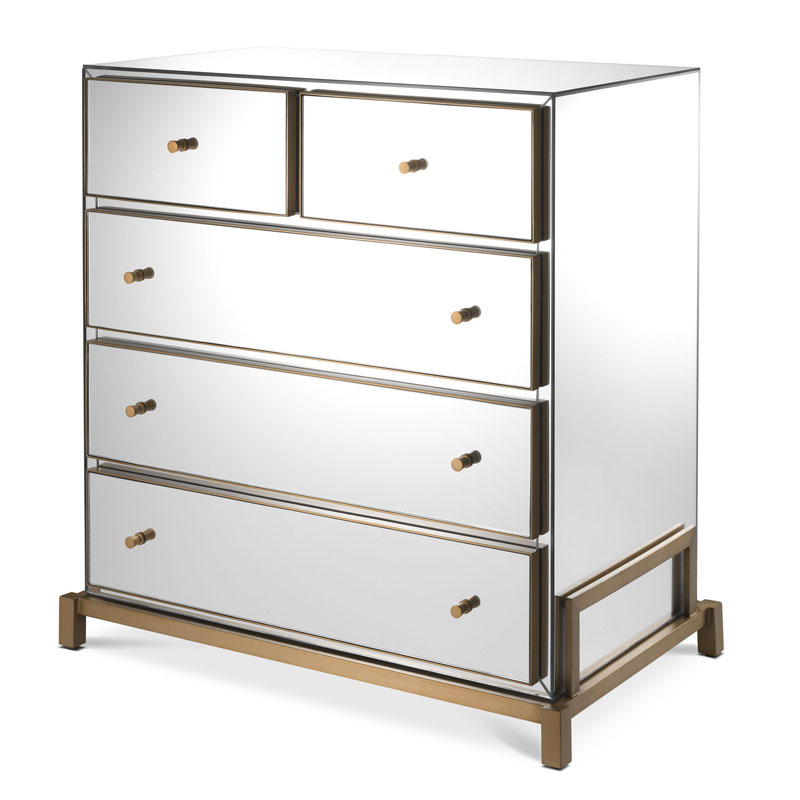 Комод Eichholtz CHEST CLARINGTON Латунь Комод Eichholtz CHEST CLARINGTON Латунь в Липецке | Loft Concept