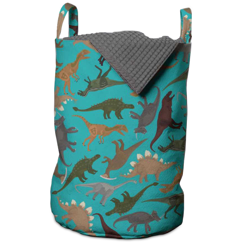 Корзина Turquoise Dinosaurs Basket Мульти Корзина Turquoise Dinosaurs Basket Мульти в Липецке | Loft Concept
