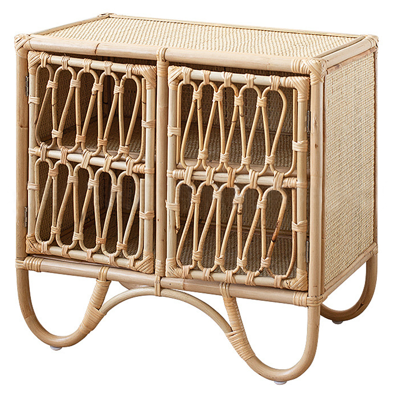 Тумба Wicker Rattan Curbstone Древесина Тумба Wicker Rattan Curbstone Древесина в Липецке | Loft Concept