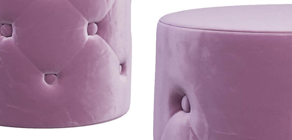 Пуф Capitone Pink Пуф Capitone Pink - Loft-Concept в Липецке