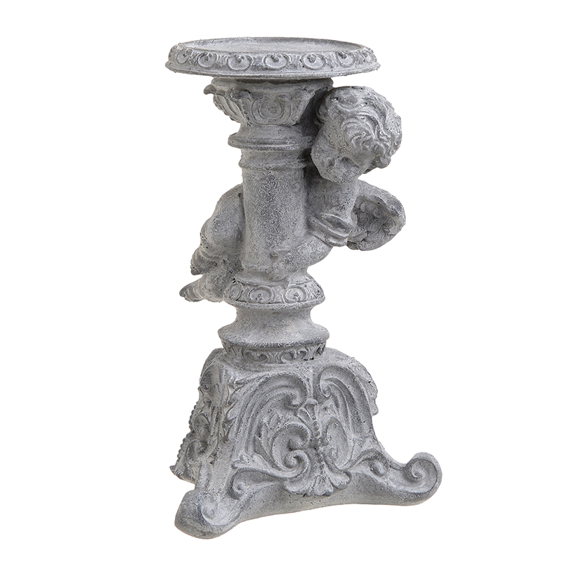 Подсвечник Angel Candlestick Серый в Липецке | Loft Concept 