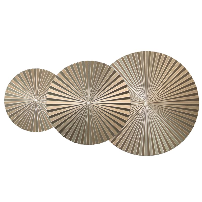 Арт-объект Apollo Champagne Wall Plaque Disc 3 Золотой Шампань Арт-объект Apollo Champagne Wall Plaque Disc 3 Золотой Шампань в Липецке | Loft Concept