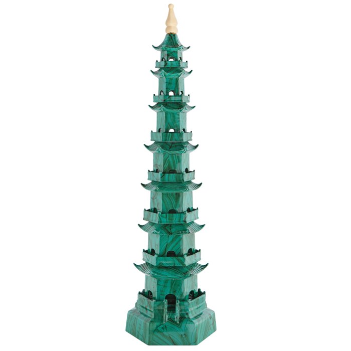 Большая Китайская Пагода Malachite Малахит (зеленый) Большая Китайская Пагода Malachite Малахит (зеленый) в Липецке | Loft Concept