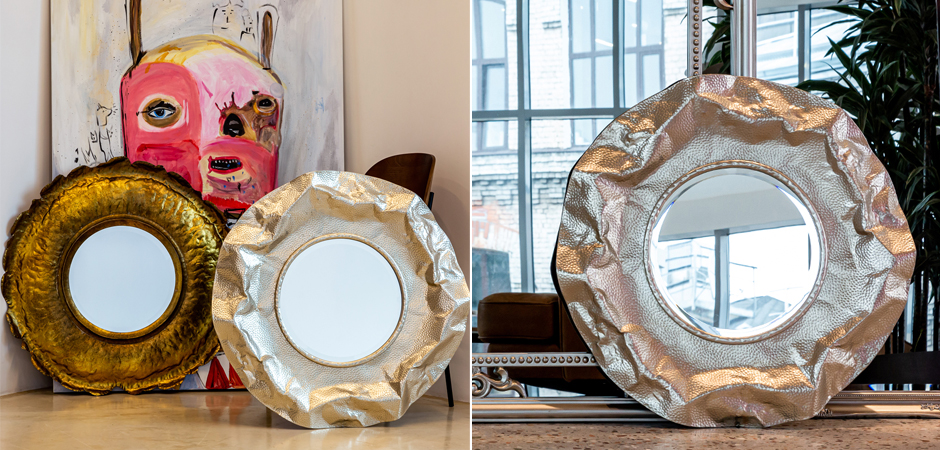 Зеркало Chlodio Silver Mirror Зеркало Chlodio Silver Mirror - Loft-Concept в Липецке