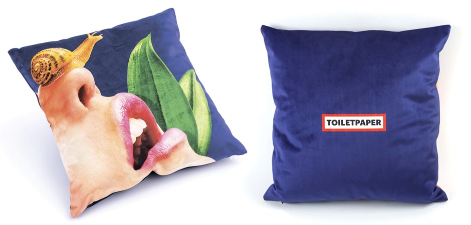 Подушка Seletti Cushion Snail Toiletpaper Подушка Seletti Cushion Snail Toiletpaper - Loft-Concept в Липецке