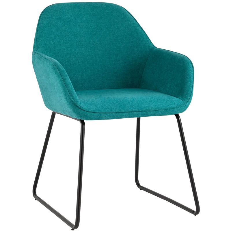 Стул Бирюзовый Chuck Chair Бирюзовый Черный в Липецке | Loft Concept 