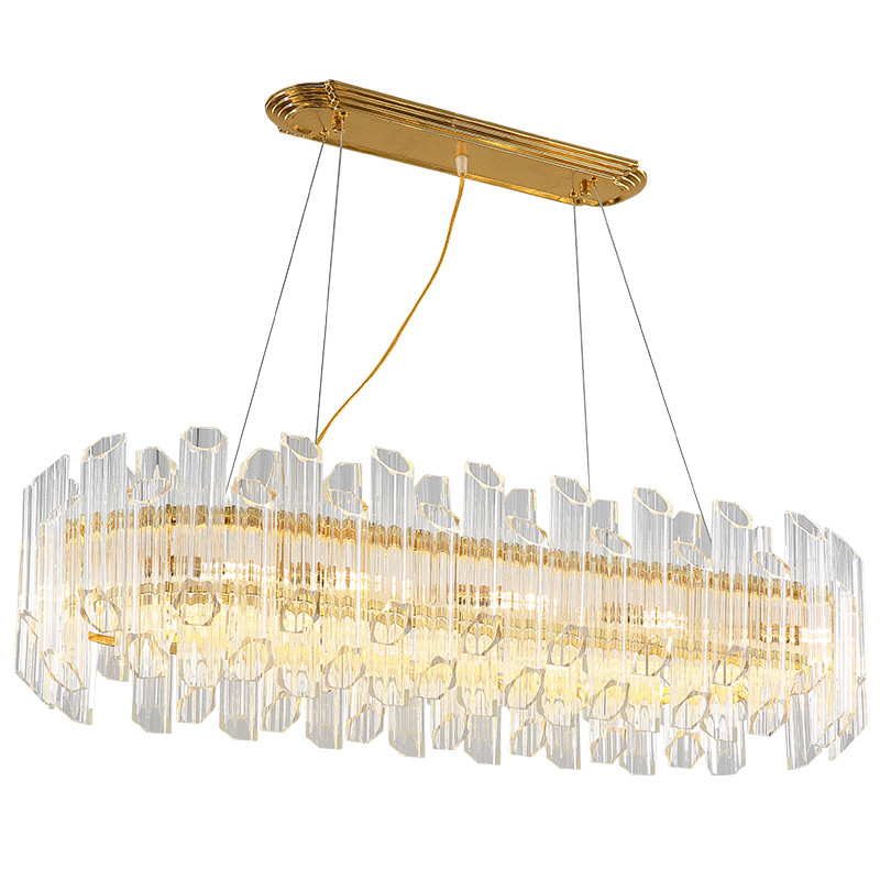 Люстра KEBO AMAZING GLASS LINE Прозрачное Стекло Золотой Люстра KEBO AMAZING GLASS LINE Прозрачное Стекло Золотой в Липецке | Loft Concept