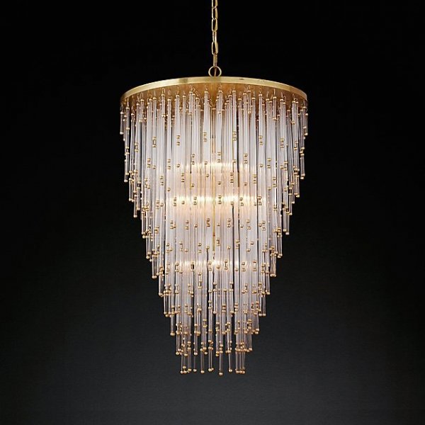 Люстра Restoration Hardware Luciano Chandelier 22 Латунь Люстра Restoration Hardware Luciano Chandelier 22 Латунь в Липецке | Loft Concept