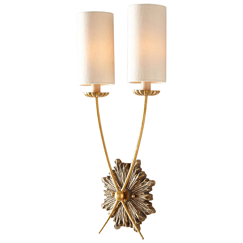 Бра Lazaru Sconce Винтажное Светлое Золото Бра Lazaru Sconce Винтажное Светлое Золото в Липецке | Loft Concept