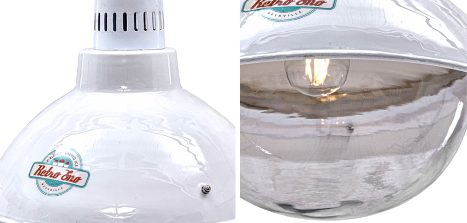 Подвесной светильник Visor Loft White Pendant Подвесной светильник Visor Loft White Pendant - Loft-Concept в Липецке