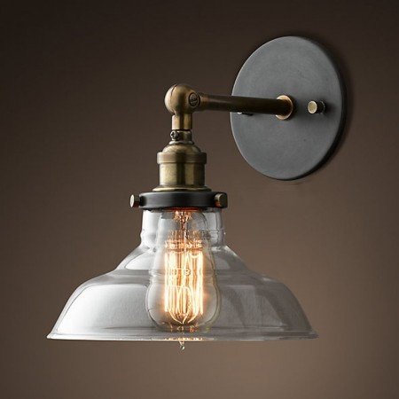БРА LOFT CLEAR GLASS CLOCHE II БРА LOFT CLEAR GLASS CLOCHE II в Липецке | Loft Concept