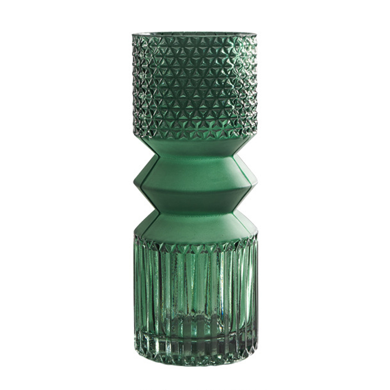 Ваза Vase Golden Throat Cup green Зеленый Ваза Vase Golden Throat Cup green Зеленый в Липецке | Loft Concept