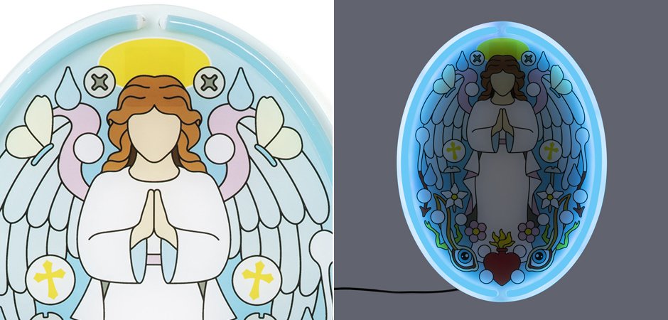 Бра Seletti Gospel Led Signs Angel Gabriel Бра Seletti Gospel Led Signs Angel Gabriel - Loft-Concept в Липецке