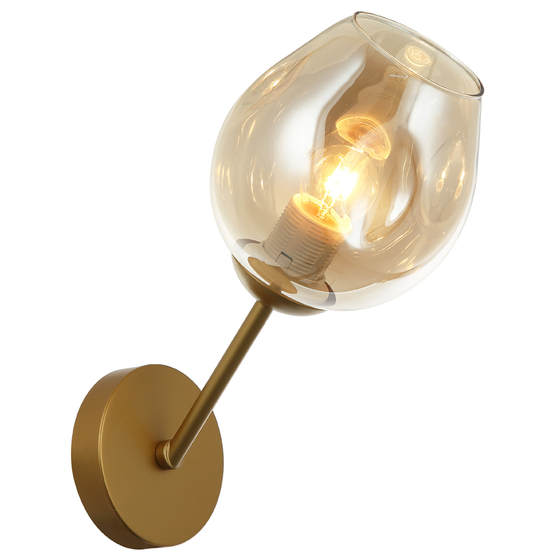 Бра Branching Bubble Sconce gold Янтарь (Amber) Золотой Бра Branching Bubble Sconce gold Янтарь (Amber) Золотой в Липецке | Loft Concept