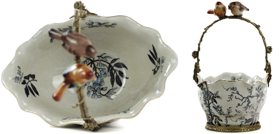 Чаша Basket with Birds on Handle Чаша Basket with Birds on Handle - Loft-Concept в Липецке