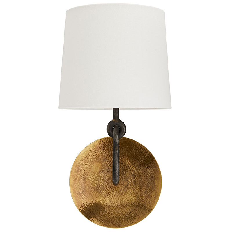 Бра GILES SCONCE Белый Черный Латунь Бра GILES SCONCE Белый Черный Латунь в Липецке | Loft Concept