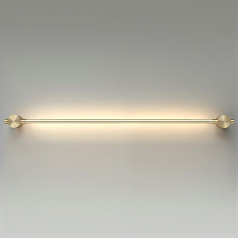 Бронзовое светодиодное бра Trumpet tube Wide Бронза Бронзовое светодиодное бра Trumpet tube Wide Бронза в Липецке | Loft Concept
