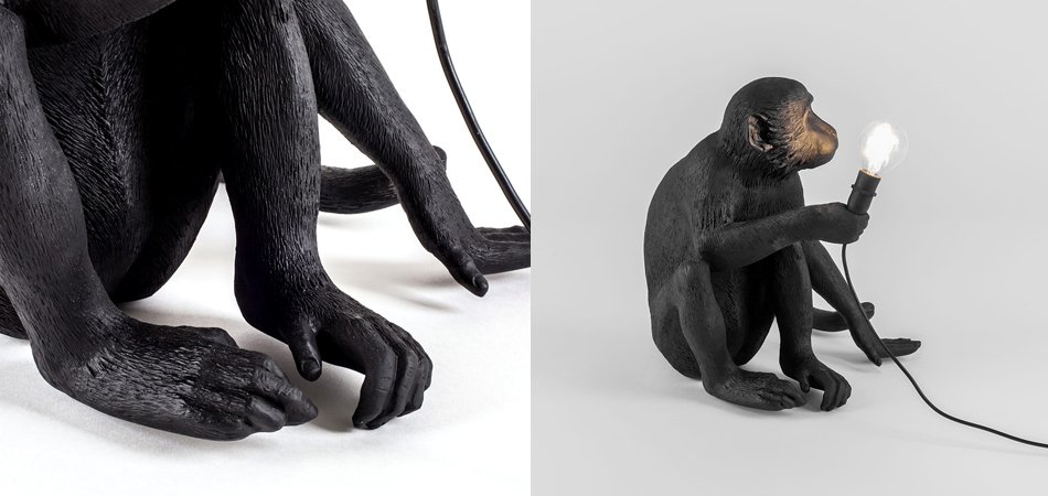 Настольная Лампа SELETTI MONKEY LAMP SITTING VERSION Настольная Лампа SELETTI MONKEY LAMP SITTING VERSION - Loft-Concept в Липецке