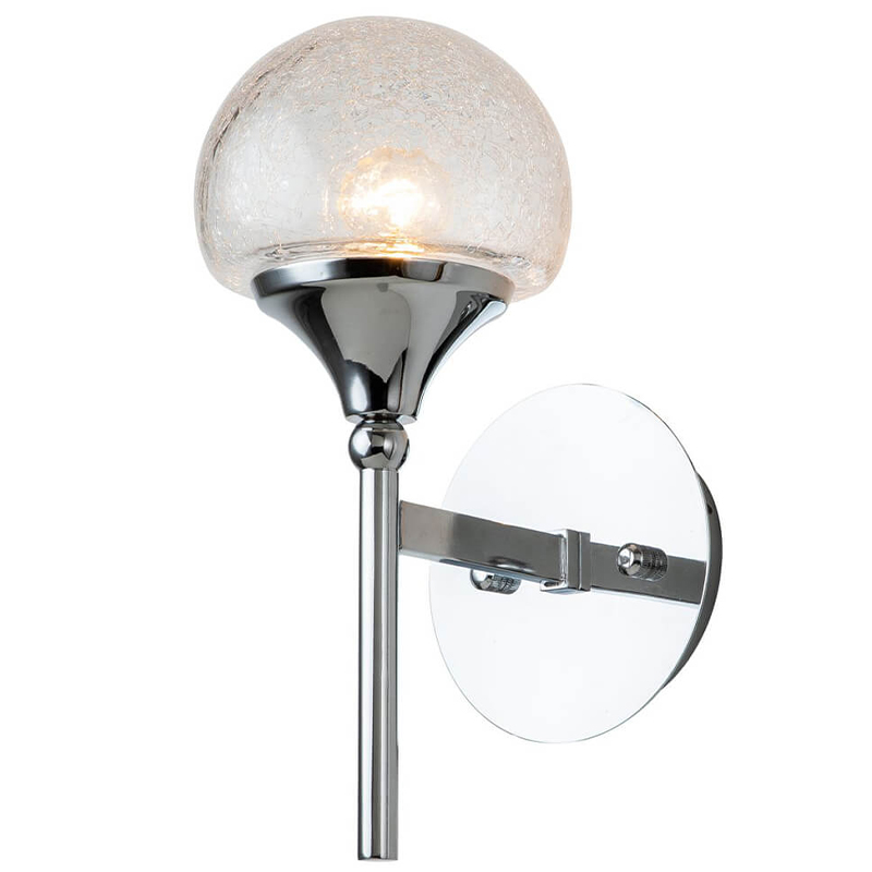 Бра Lluis Wall Lamp Прозрачный Хром Бра Lluis Wall Lamp Прозрачный Хром в Липецке | Loft Concept
