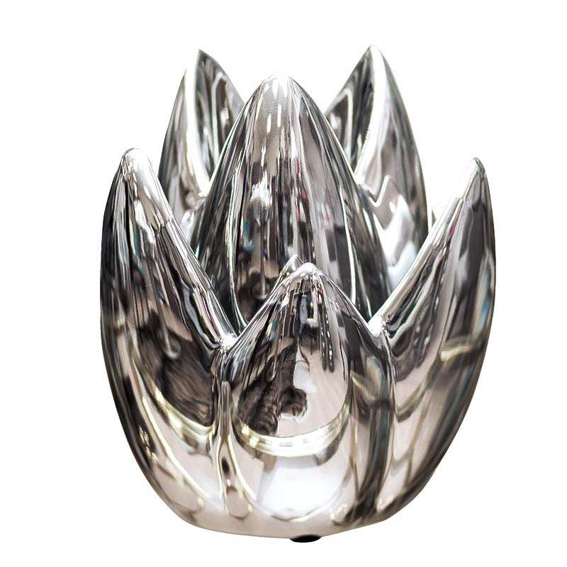 Подсвечник Solange silver Серебряный Подсвечник Solange silver Серебряный в Липецке | Loft Concept