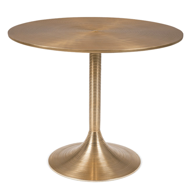 Кофейный столик HYPNOTISING ROUND COFFEE TABLE GOLD BM23002 Bold Monkey Золотой Кофейный столик HYPNOTISING ROUND COFFEE TABLE GOLD BM23002 Bold Monkey Золотой в Липецке | Loft Concept