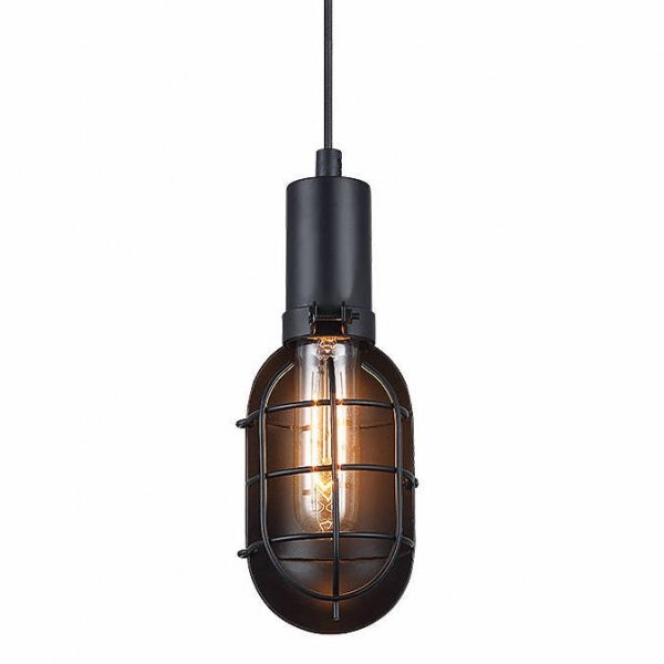 Подвесной светильник Garage light Черный Подвесной светильник Garage light Черный в Липецке | Loft Concept