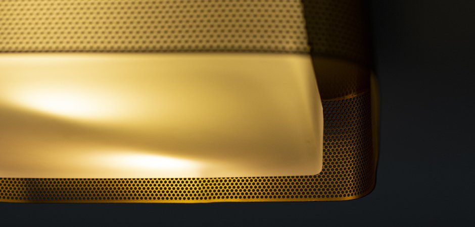 PRECISION Large Flush Mount Brass - фото №1