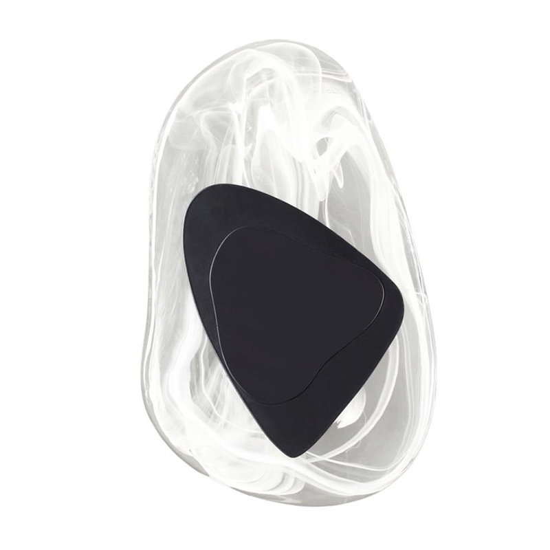 Бра Transparent Pebbles Sconces Black Черный Прозрачный Бра Transparent Pebbles Sconces Black Черный Прозрачный в Липецке | Loft Concept