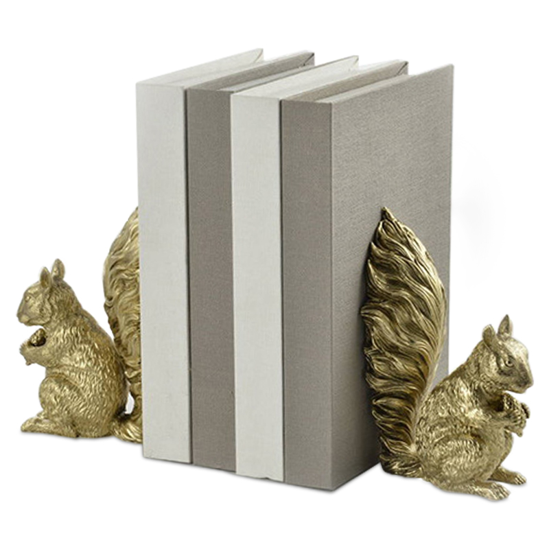 Держатель для книг Squirrel Book Holder Золотой в Липецке | Loft Concept 