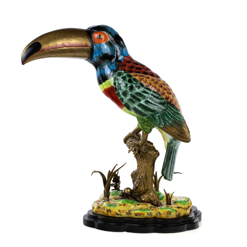 Статуэтка Toucan Figurine Мульти Бронза Статуэтка Toucan Figurine Мульти Бронза в Липецке | Loft Concept