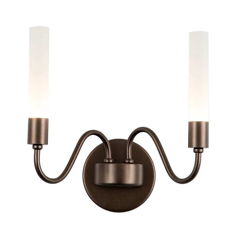 Бра Faiber Brown Wall Lamp Коричневый Бра Faiber Brown Wall Lamp Коричневый в Липецке | Loft Concept